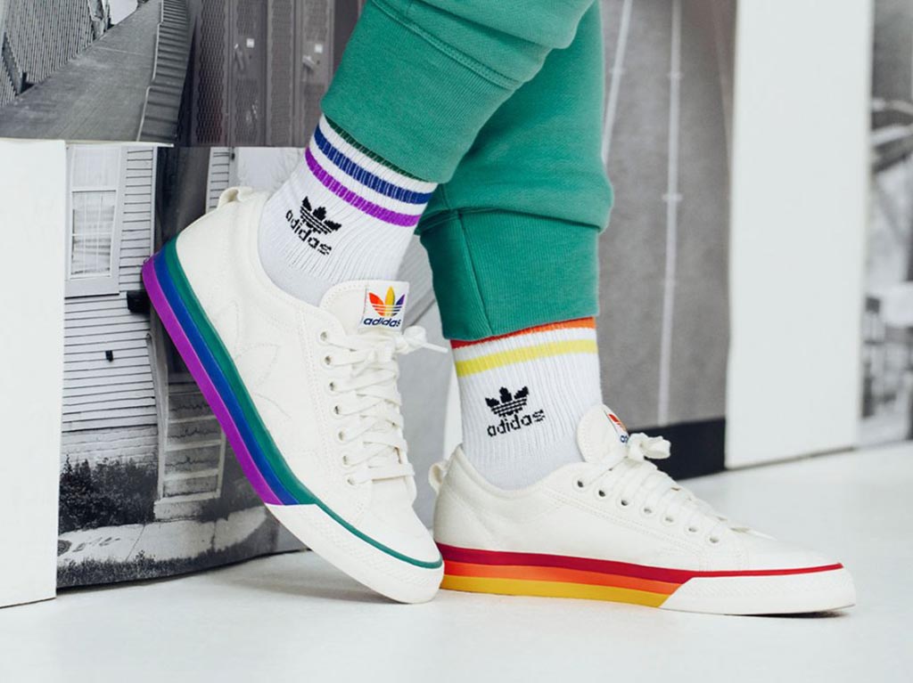 Pensionista Salvaje simpático Celebra la diversidad y orgullo LGBT con el Adidas Pride Pack | Dónde Ir