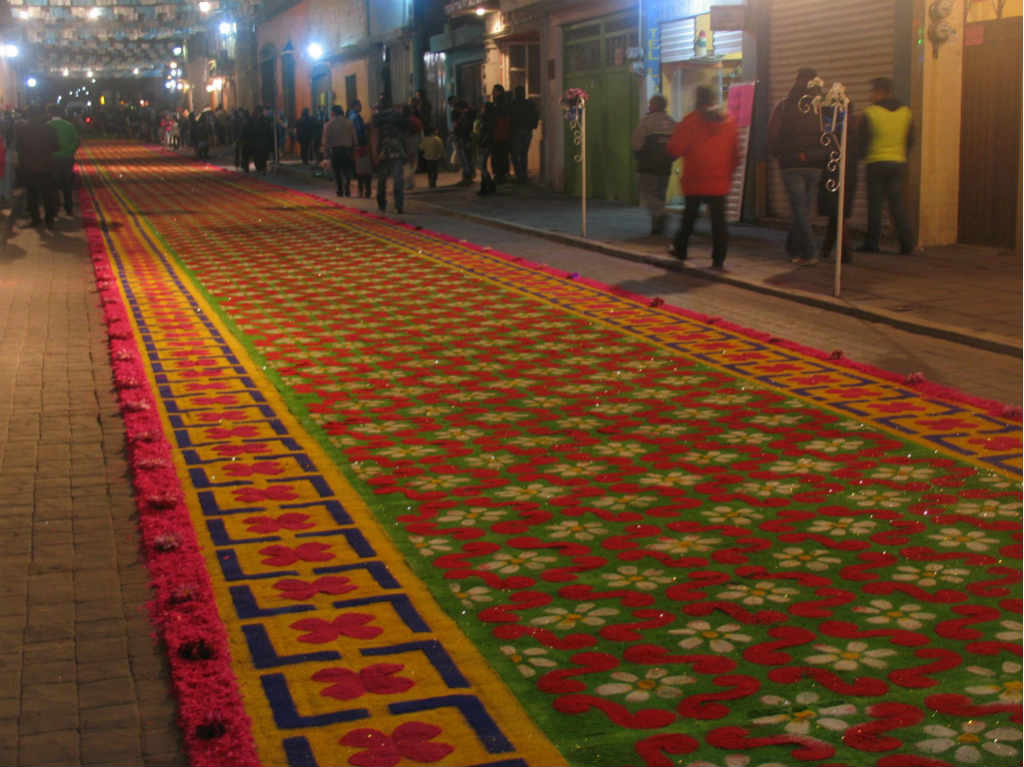 Feria de Huamantla tapetes