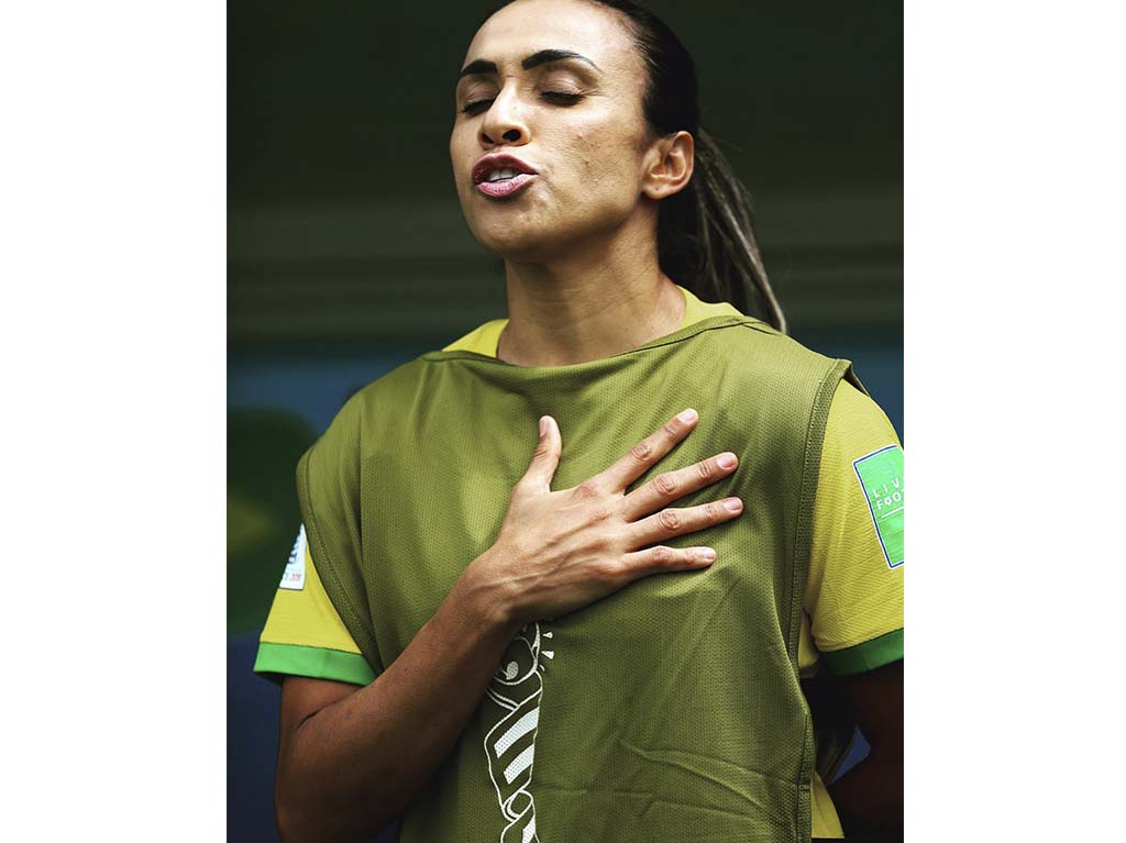 Marta, futbolista de Brasil