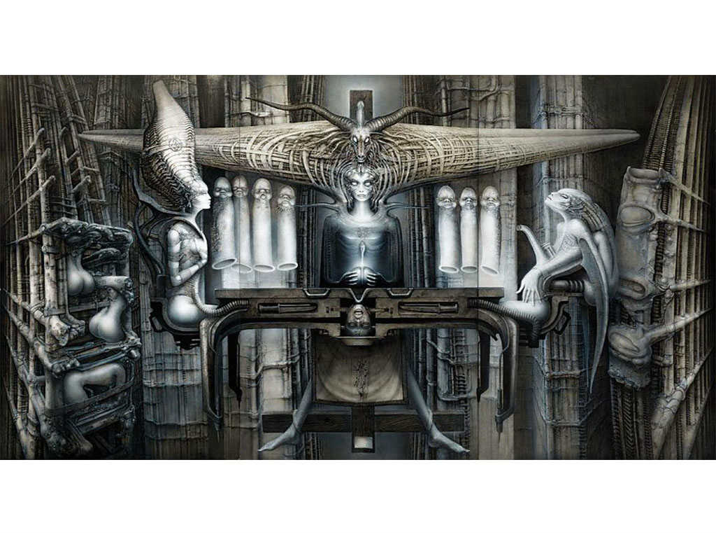 Solo con la noche: la exposición de H.R. Giger