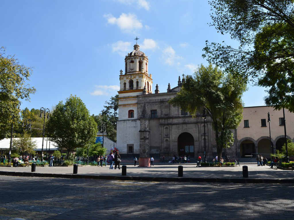 Día de Muertos en Coyoacán Iglesia