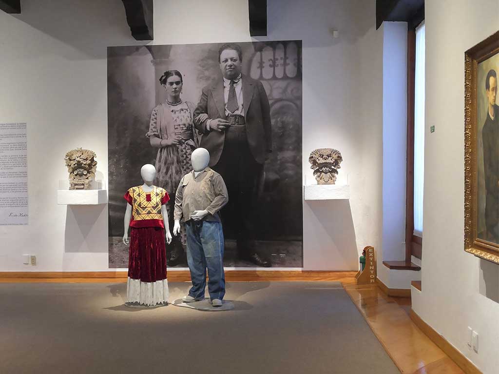 Diego y Frida en el Dolores Olmedo