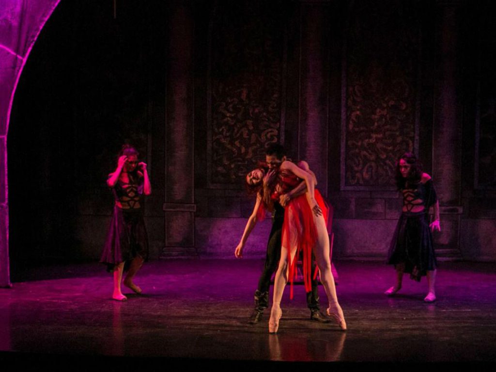 Drácula el ballet de Terror clásico de miedo