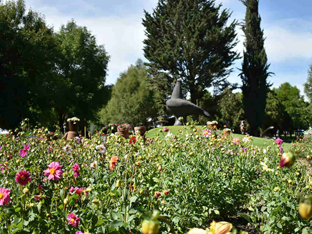 Feria de las Flores en Xochitla jardín 