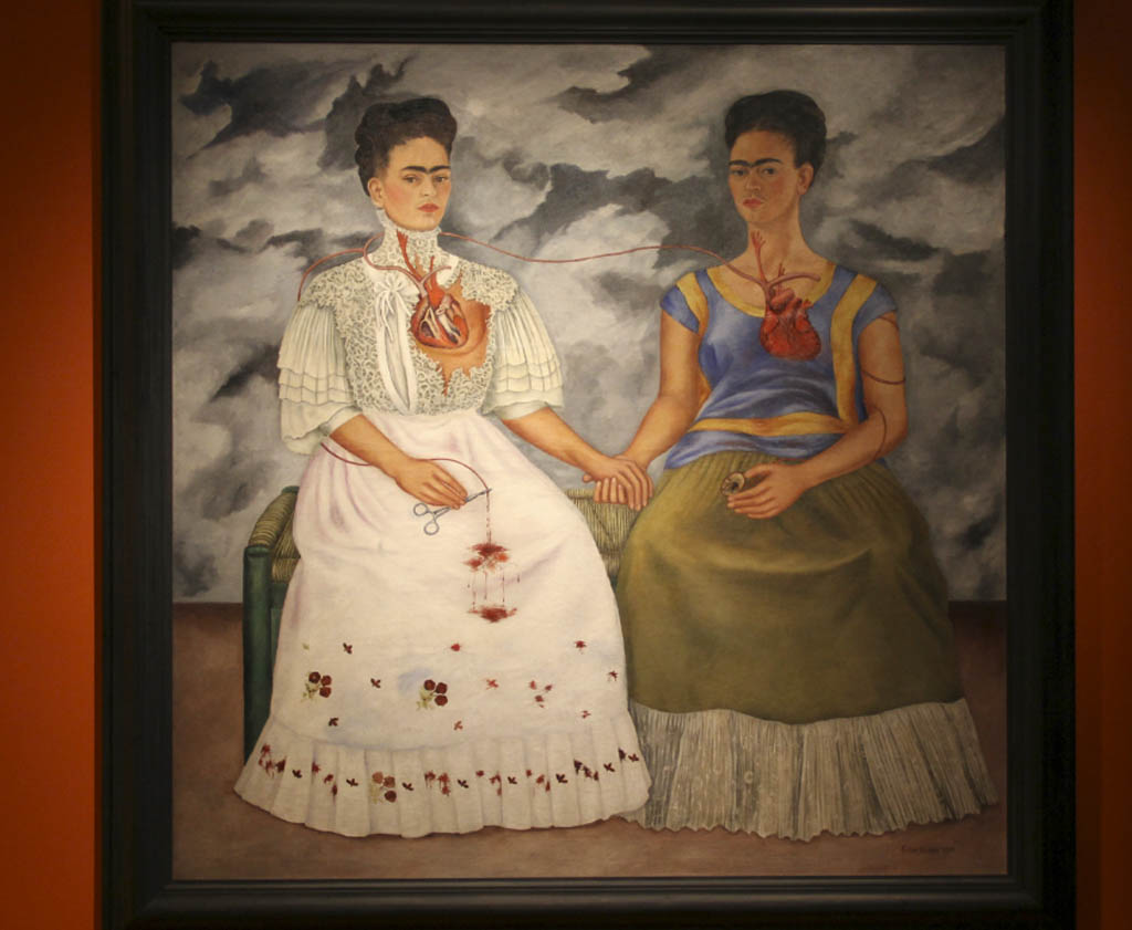 Las dos Fridas, cuadro en el Museo Dolores Olmedo