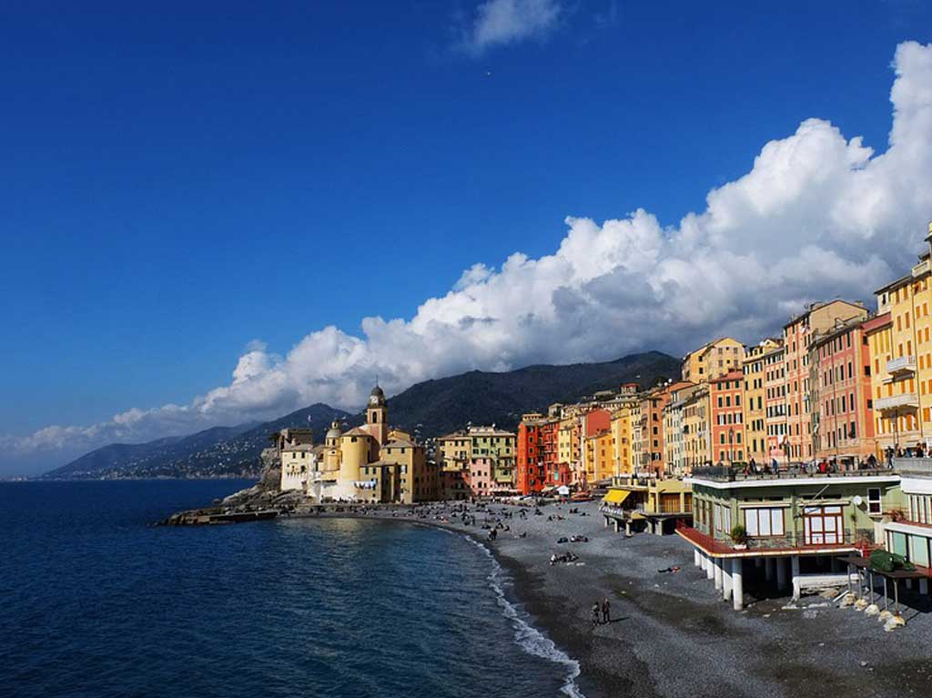 playa italia camogli