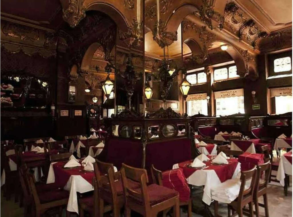 La Ópera, un restaurante para visitar por los extranjeros en el Centro Histórico.