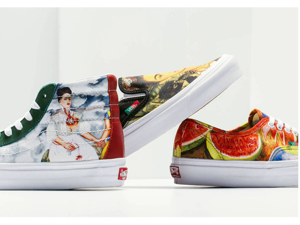 Vans by Vault de Frida Kahlo ya están a la venta