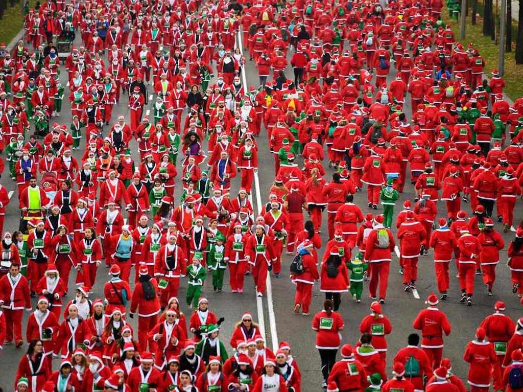 Regístrate en la SantaRun y vive una experiencia extra navideña