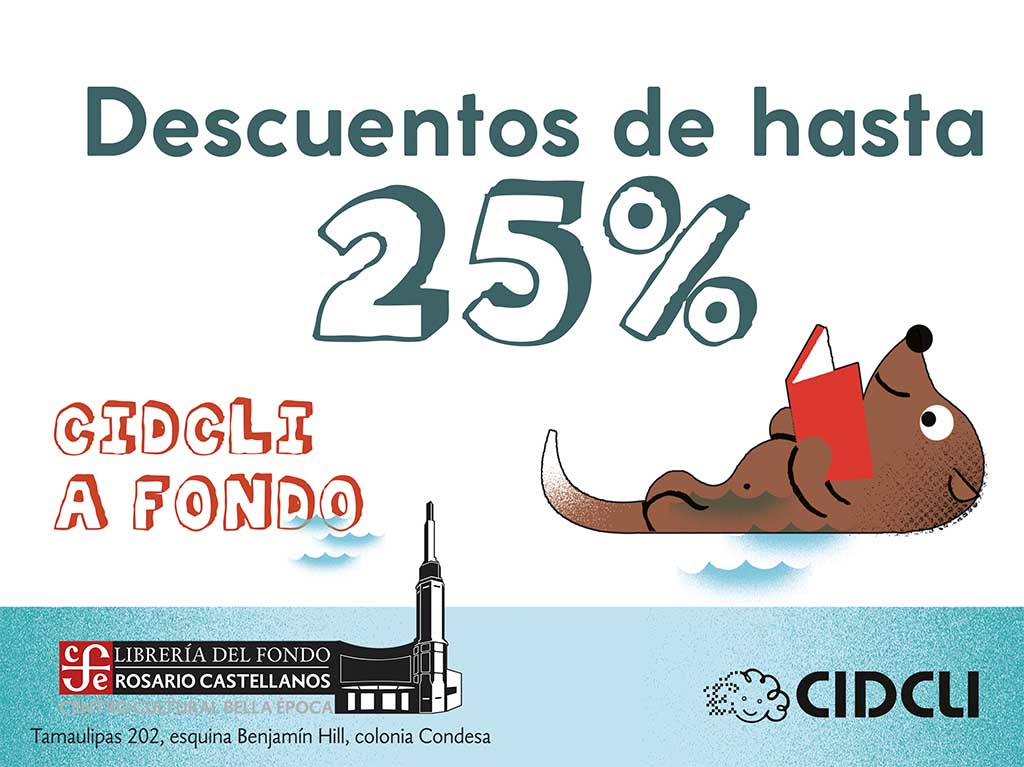 ¡CIDCLI a Fondo! Descuentos y actividades en el Fondo de Cultura Económica 0