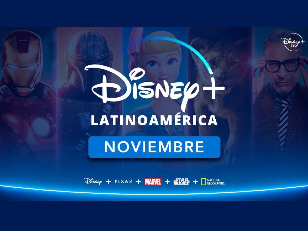 Disney+ llega a México en noviembre