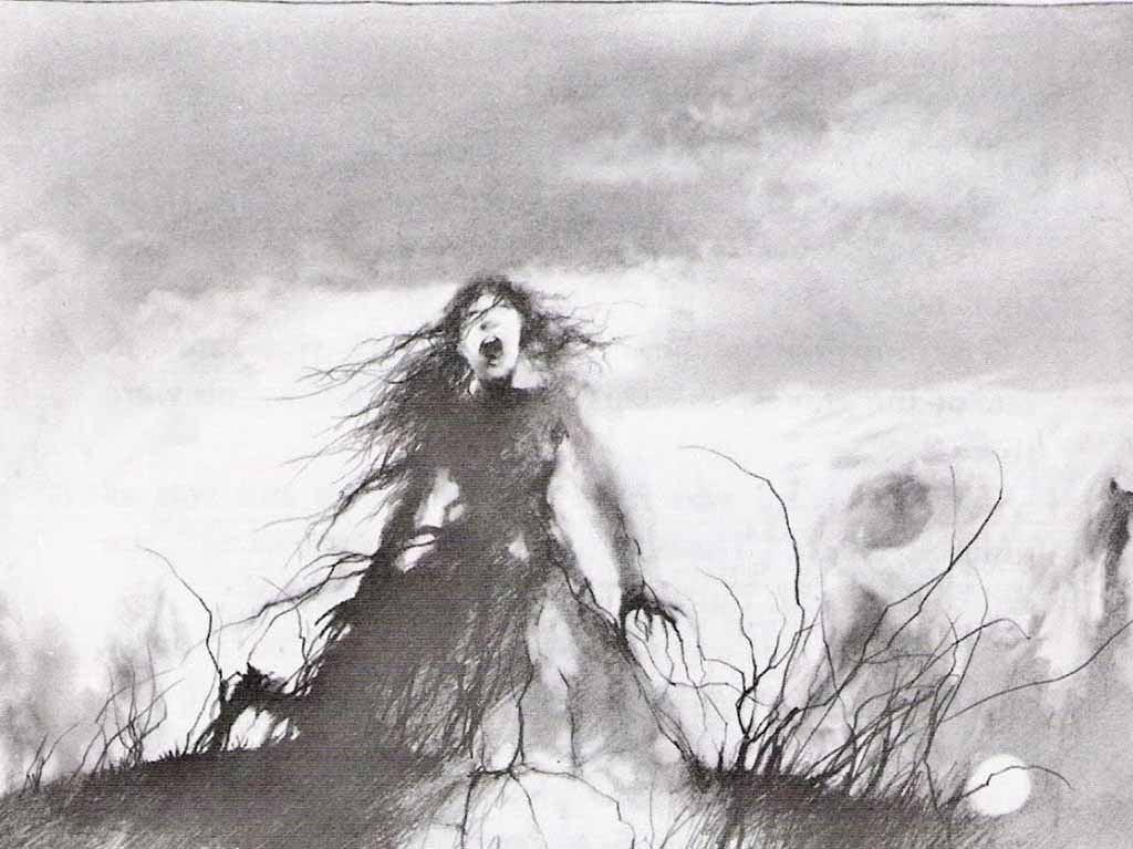 Entrevista con Guillermo Del Toro: ilustración Scary Stories to Tell in the Dark