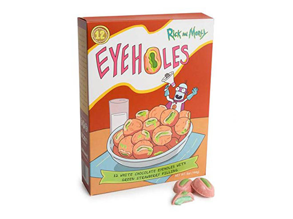 Eyeholes Rick y Morty