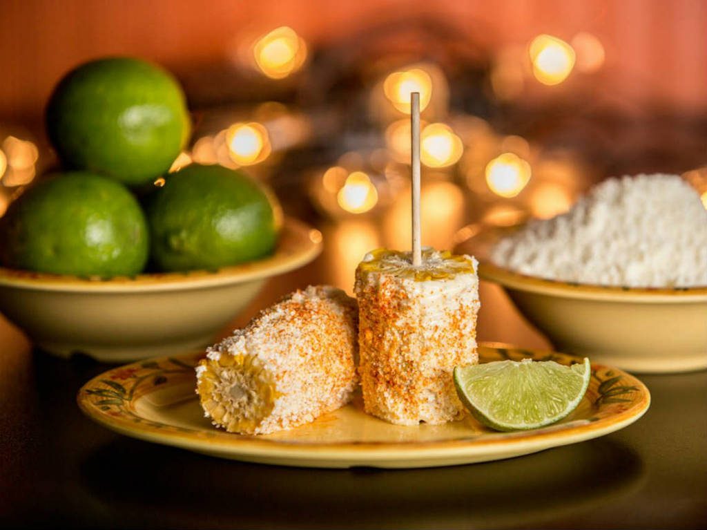 Feria del Elote y el Maíz elote preparado