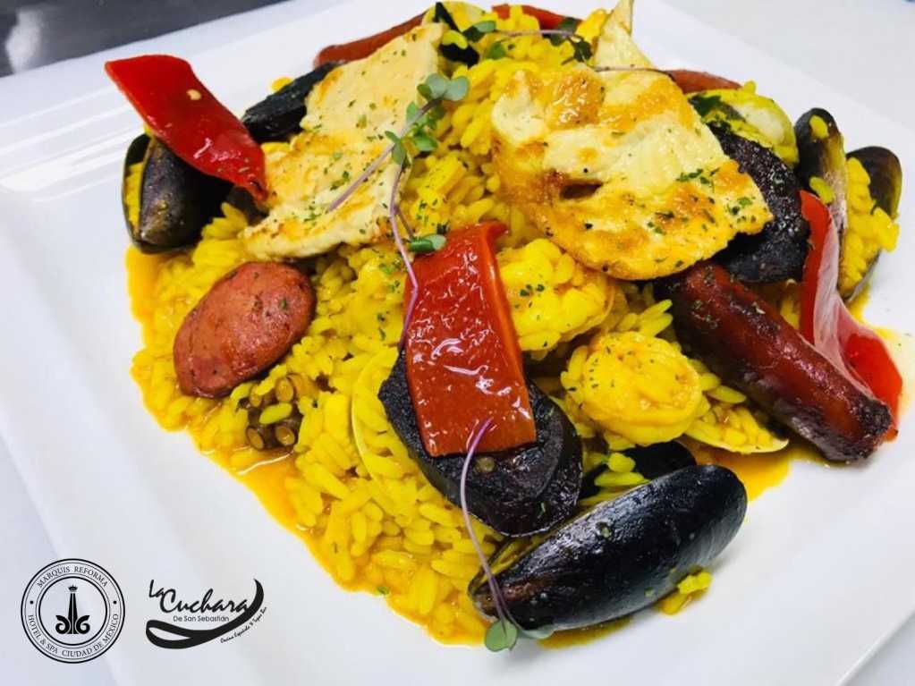 la cuchara de san sebastian paella