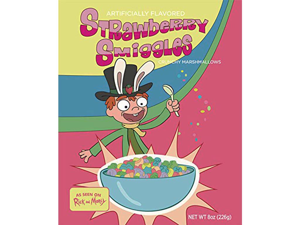 Cereal Strawberry Smiggles Rick y Morty