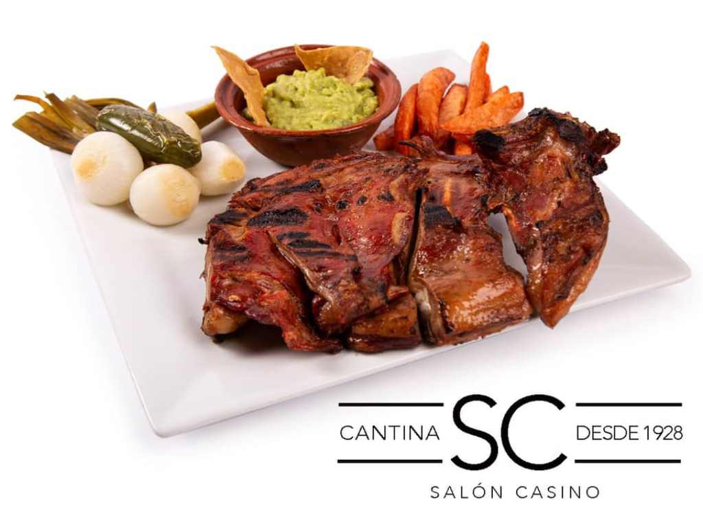 cantina salón casino carne a la parrilla