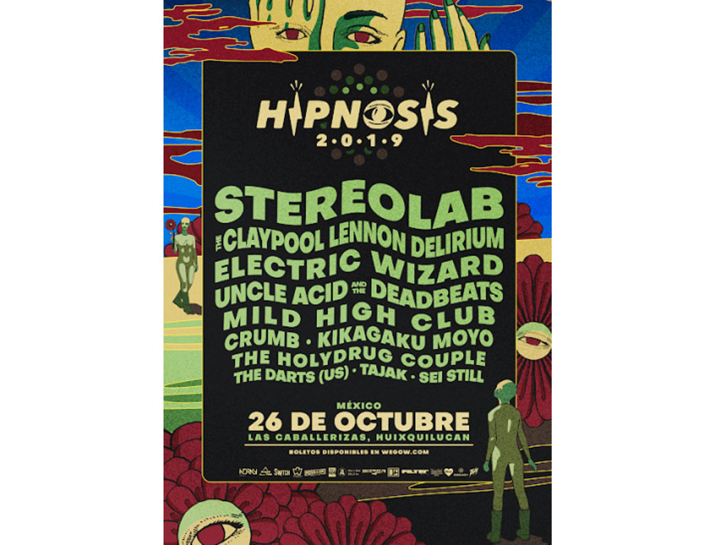 Cartel completo de Hipnosis 2019