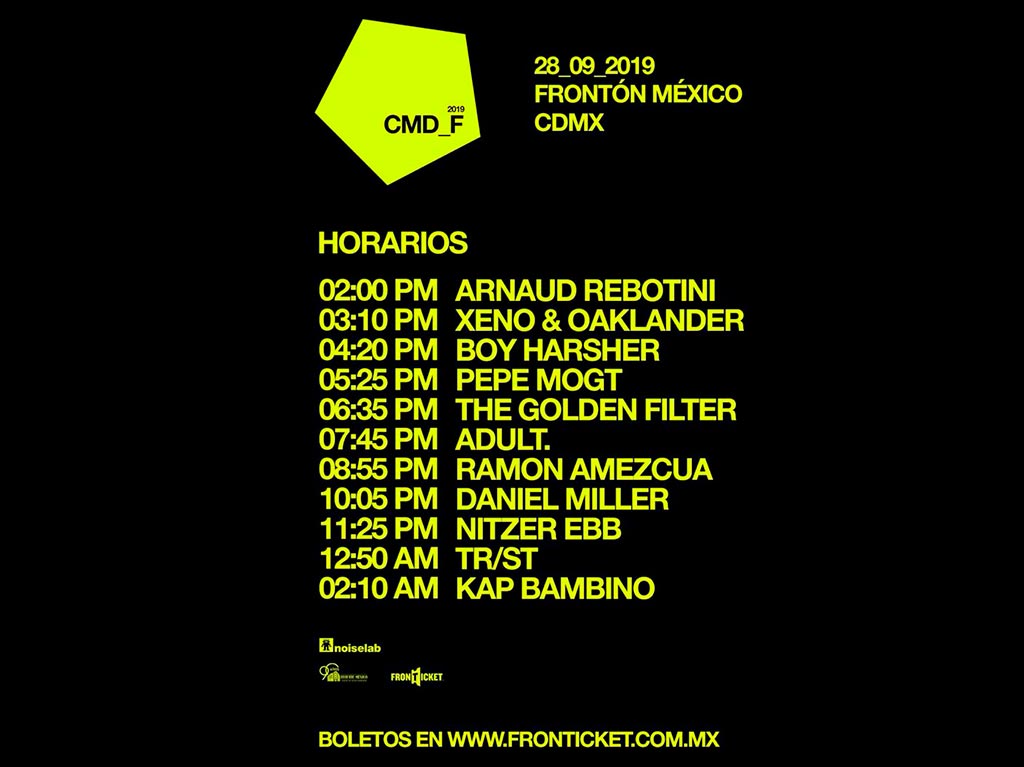 Cmd f 2019 horarios