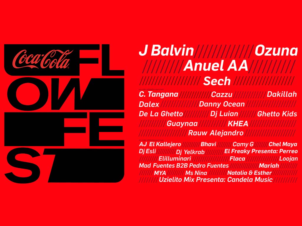 Coca-Cola Flow Fest 2019 line up