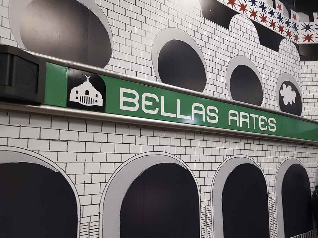 Nueva Galería Metro Bellas Artes