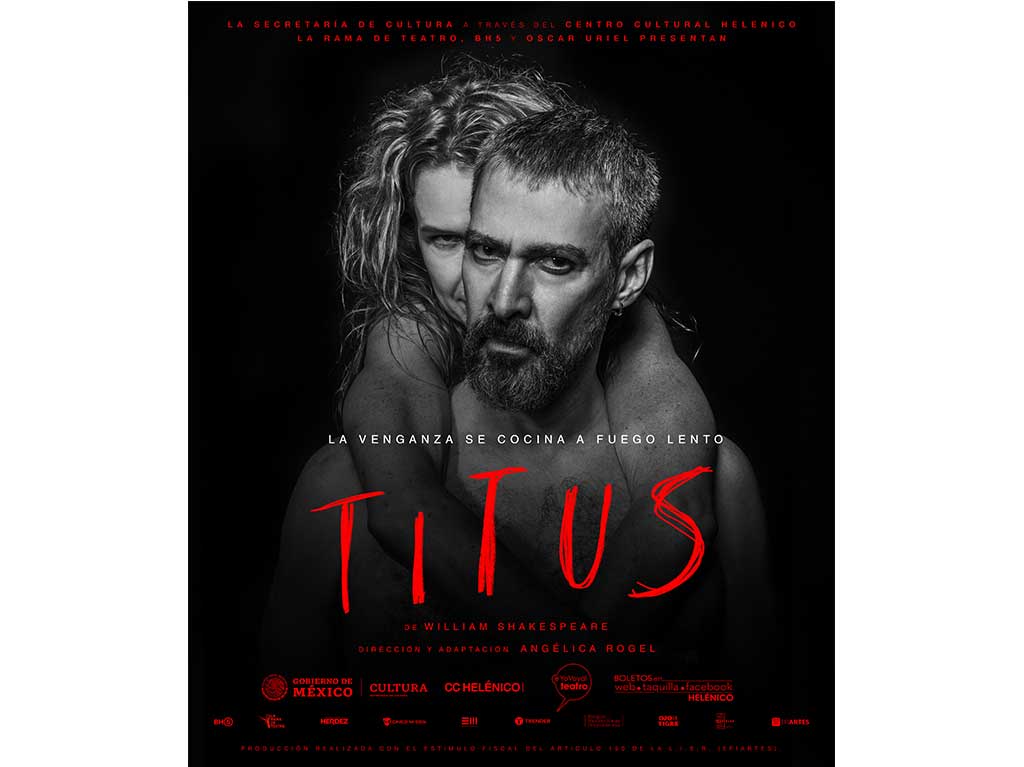 Titus, una obra de venganza suculenta llega al Teatro Helénico 0