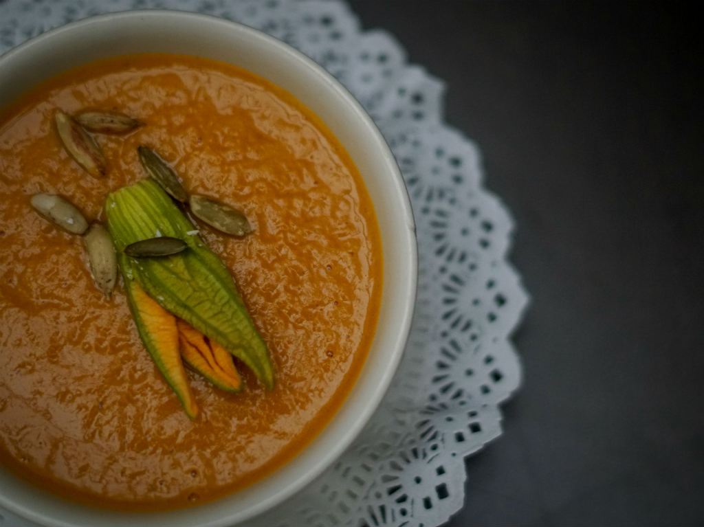 Platillos de muertos en Angelopolitano: sopa de calabaza