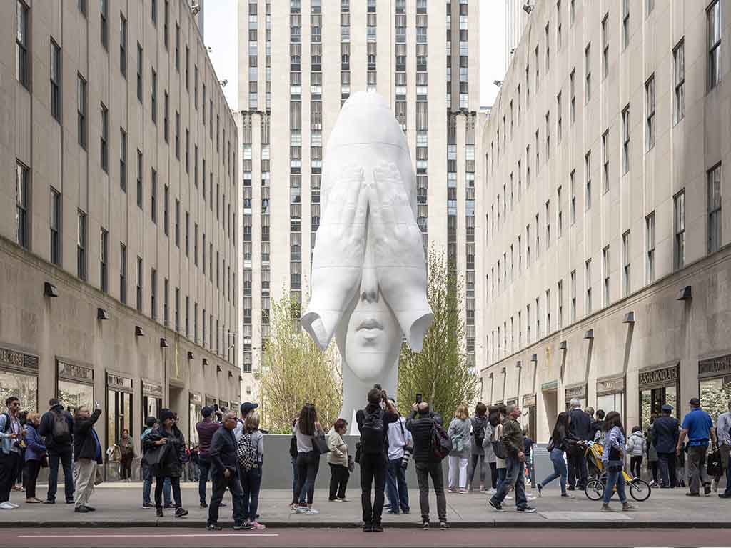 “Behind the Walls”: la imponente escultura de Jaume Plensa en CDMX