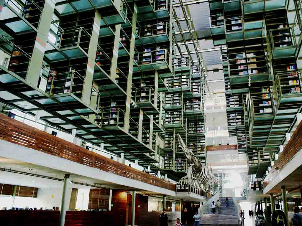 Biblioteca Vasconcelos uno de los mejores edificios del siglo XXI