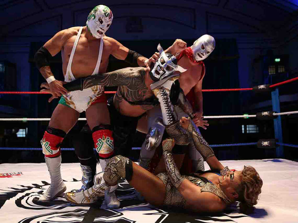 Carrera Luchadores tributo a las leyendas