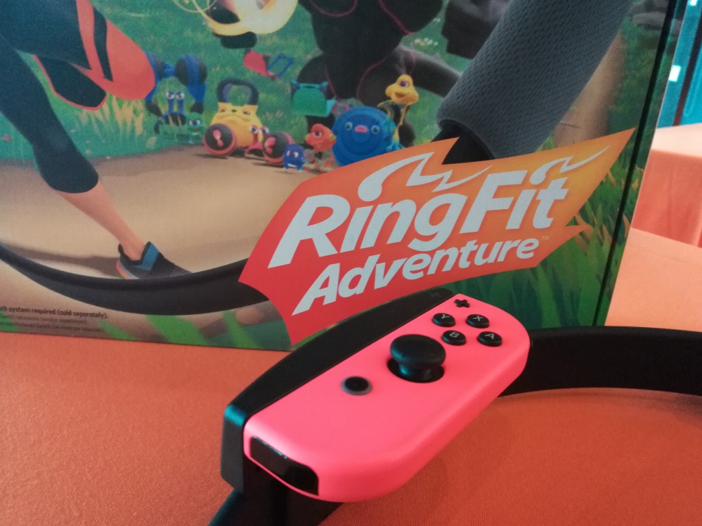 Ejercicio y videojuegos; llega Ring Fit Adventure de Nintendo