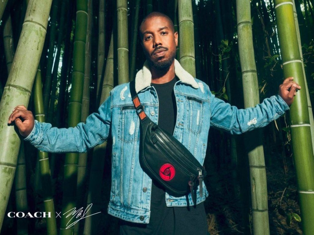 Michael B. Jordan creó junto con Coach una línea de ropa de Naruto