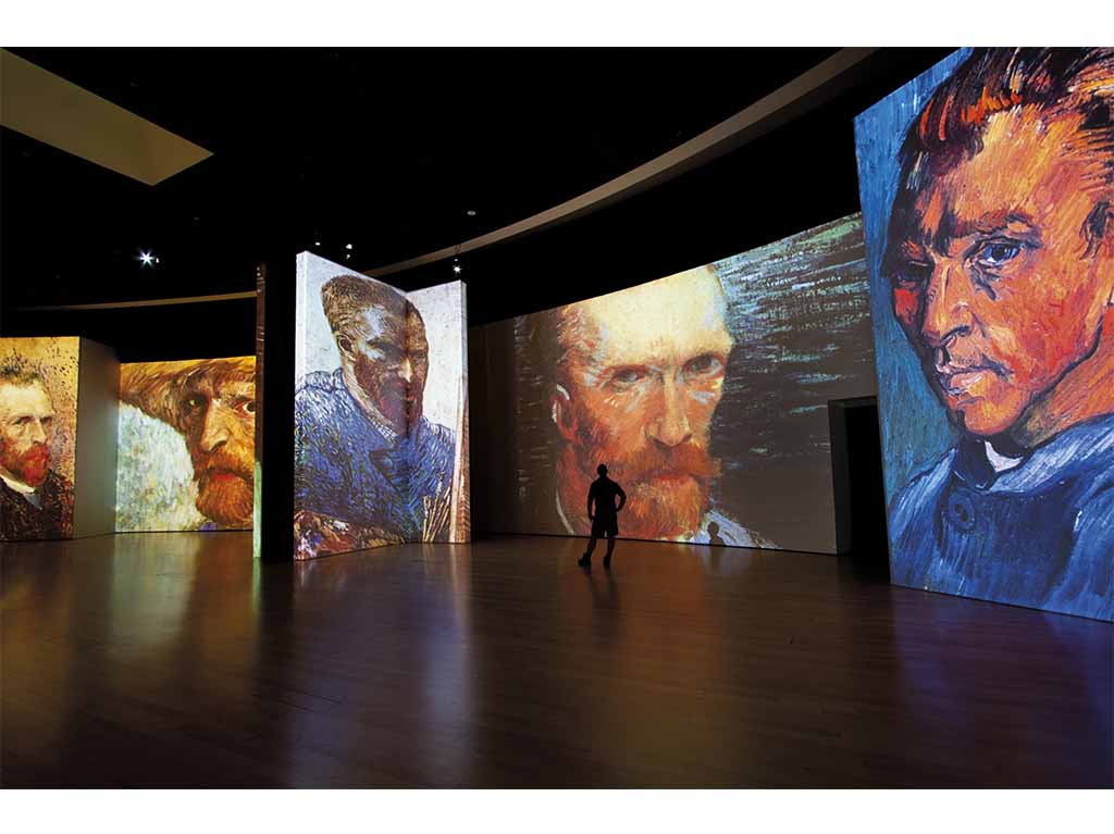 Exposición Van Gogh Alive The Experience en CDMX