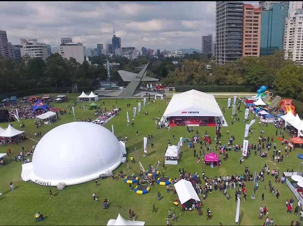 F1 Fan Zone en Parque Bicentenario