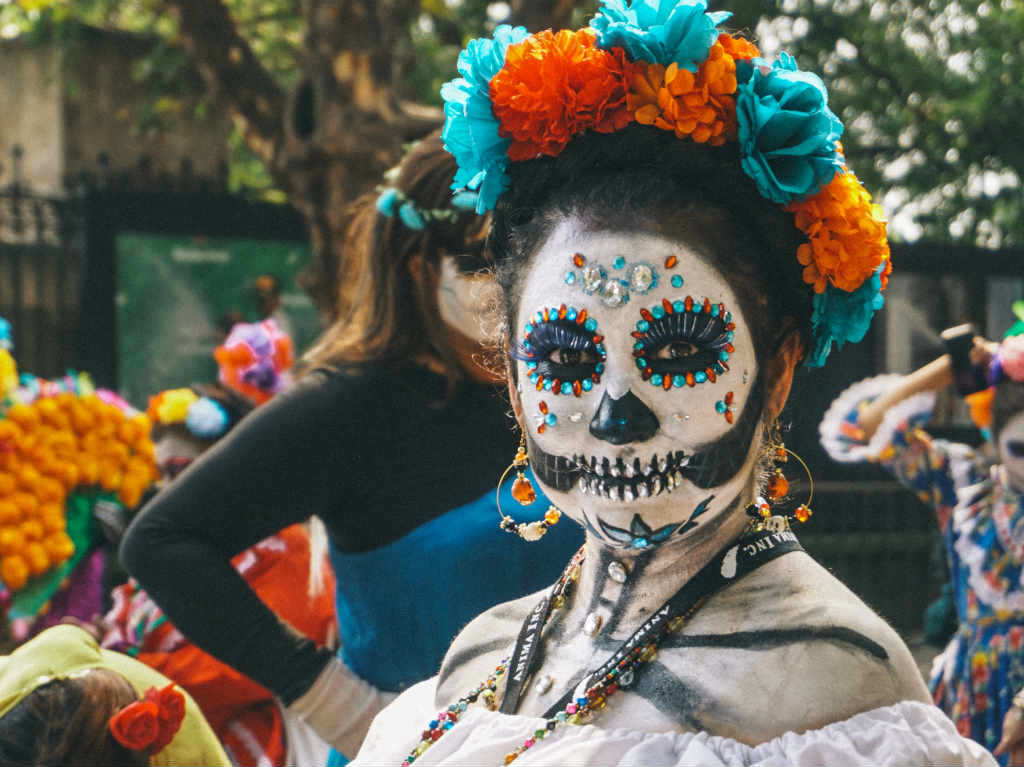 Festival de Noche de Día de Muertos la catrina