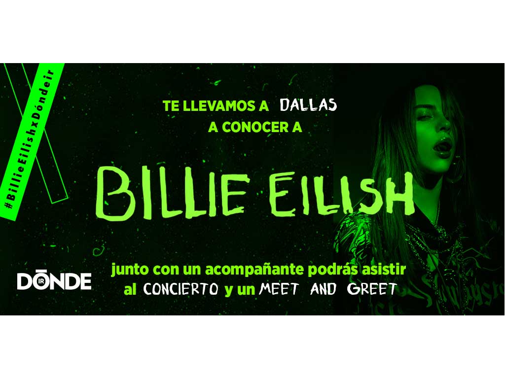 Te llevamos a conocer a Billie Eilish con un acompañante 0