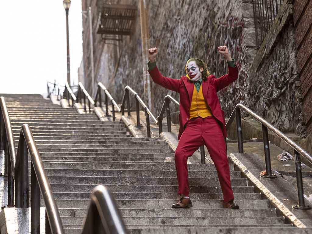 Joker escaleras