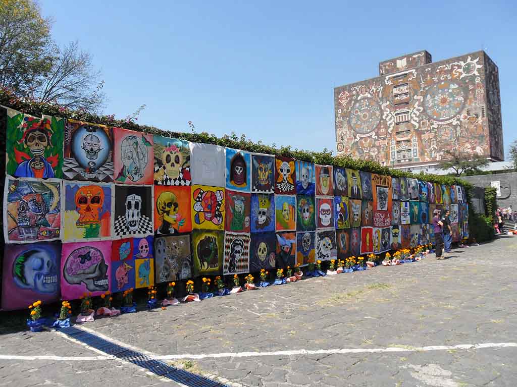 Megaofrenda de la UNAM 2019 en honor a Emiliano Zapata 1