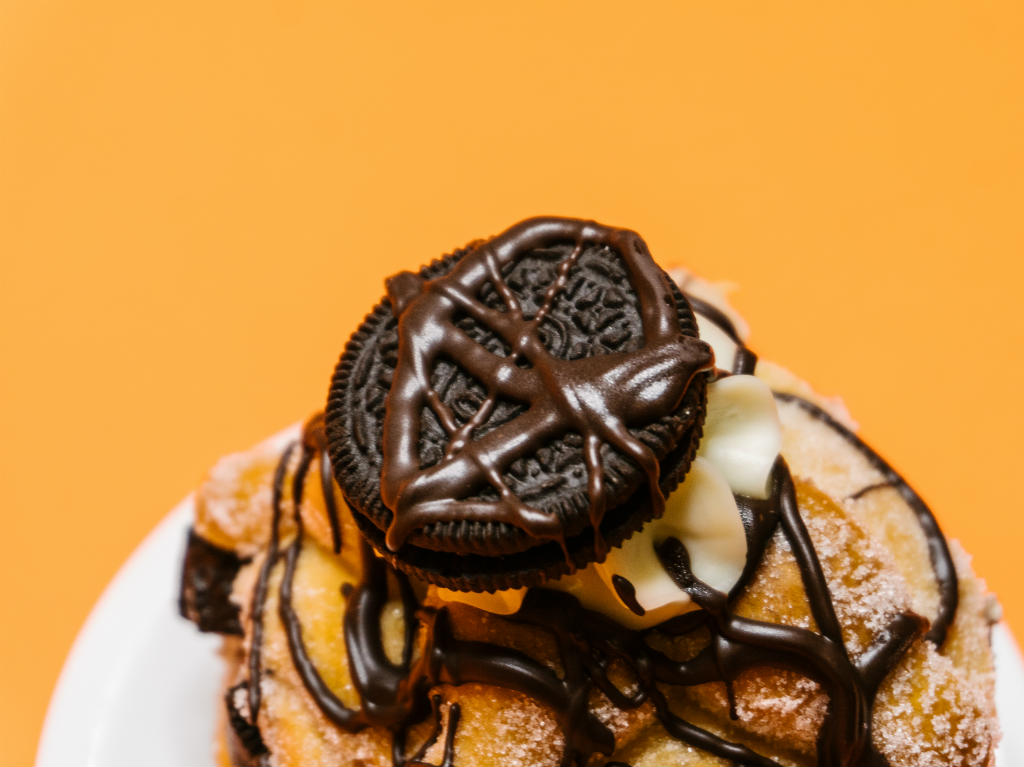 pan de muerto de CDMX con galleta