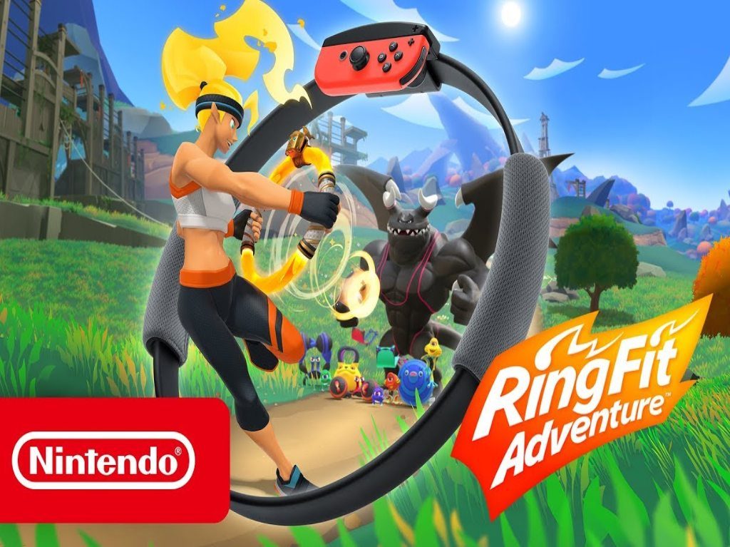 Conoce el Ring Fit Adventure. nuevo videojuego de Nintendo Switch