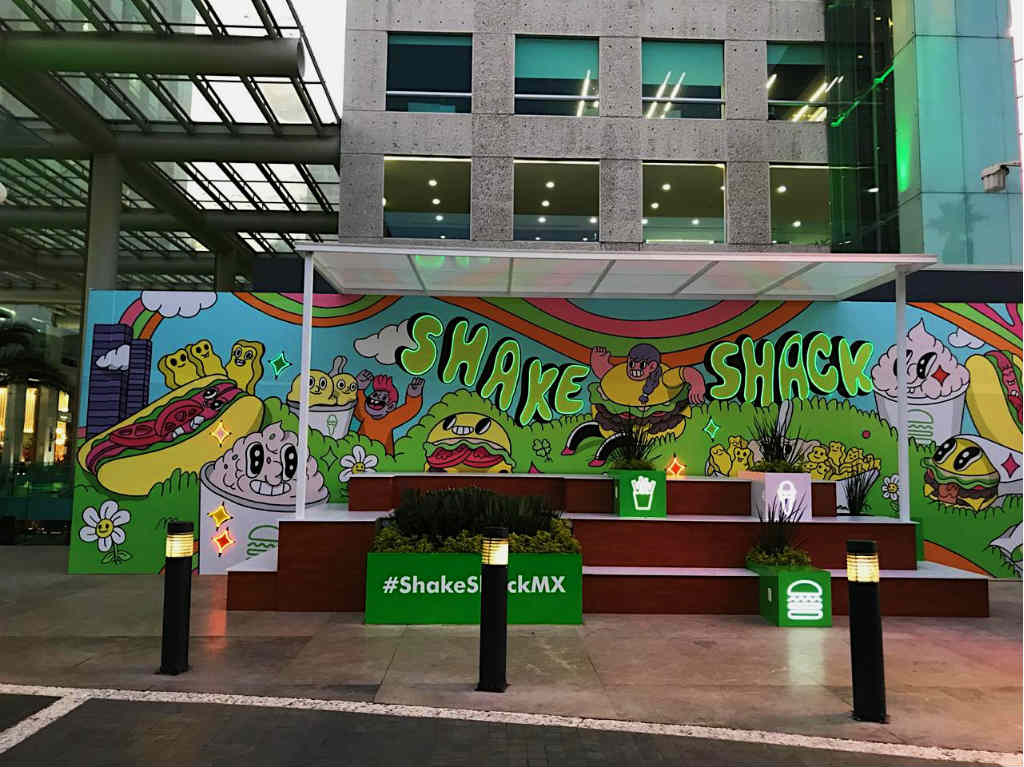 Shake Shack ilustraciones de andonella