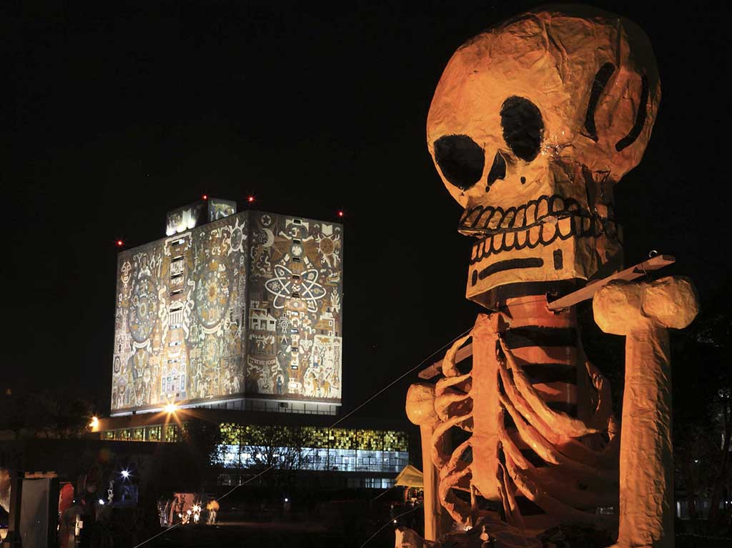 Megaofrenda de la UNAM 2019 en honor a Emiliano Zapata