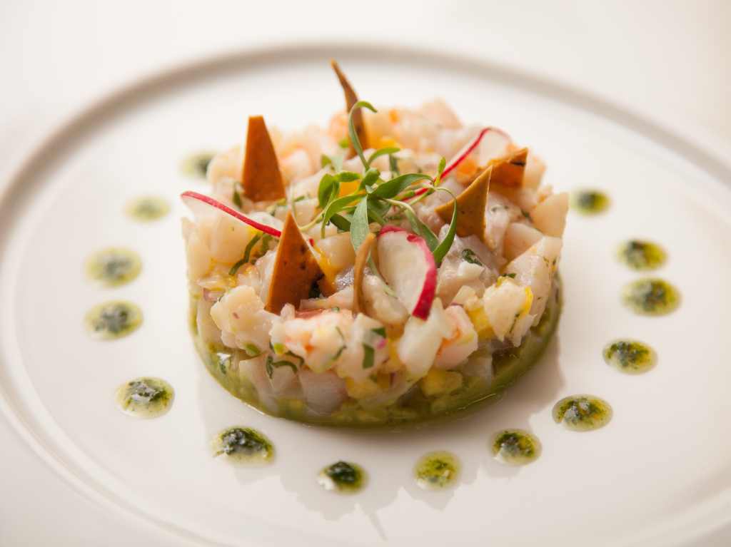 Almara platillo ceviche