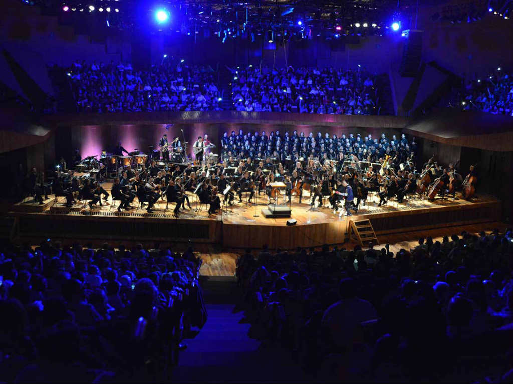 concierto navideño en la UNAM