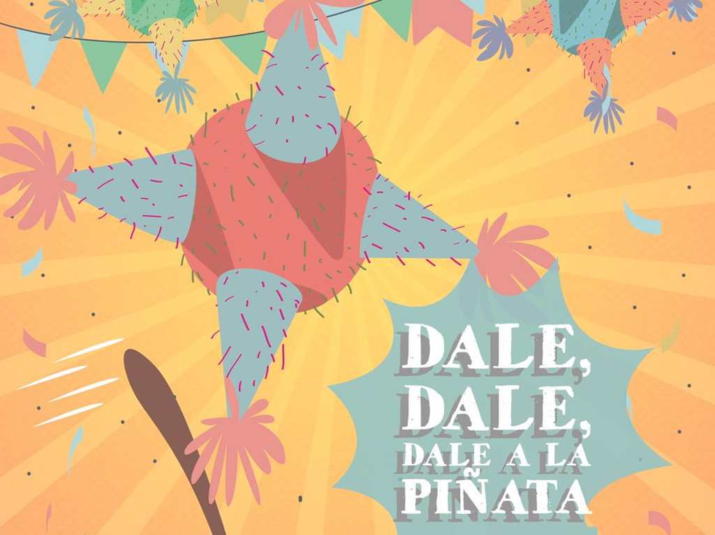 Dale, dale, dale a la piñata