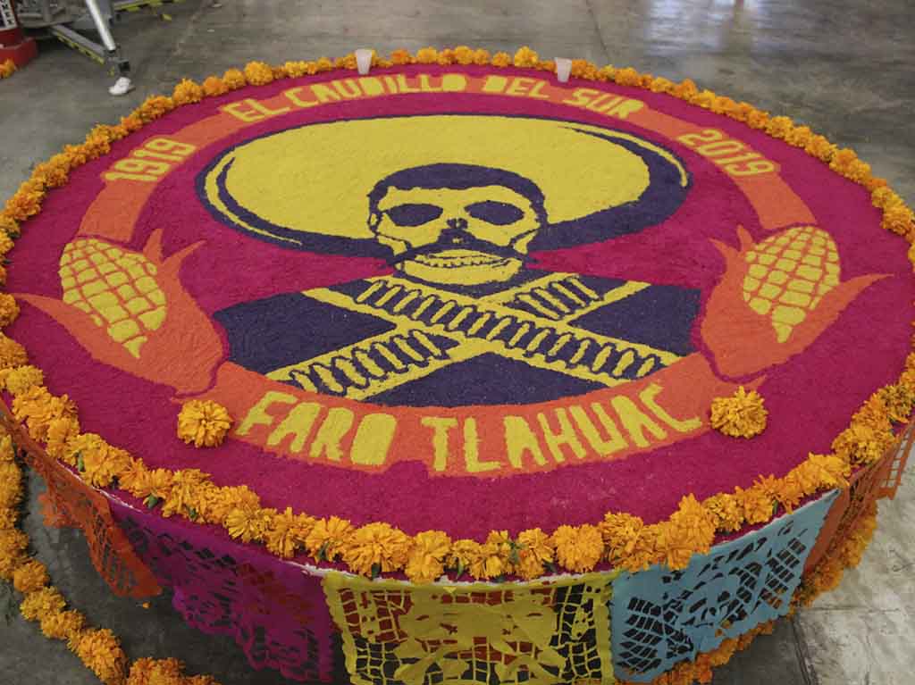 ofrenda faro tláhuac