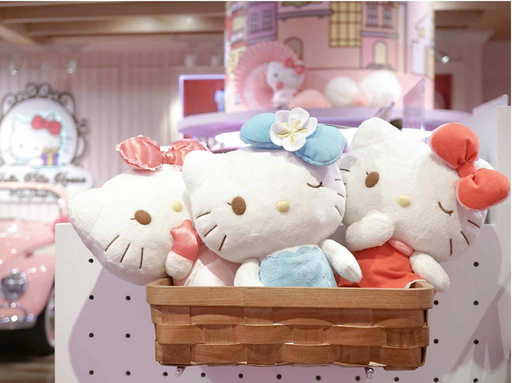 Hello Kitty cojines de gatita