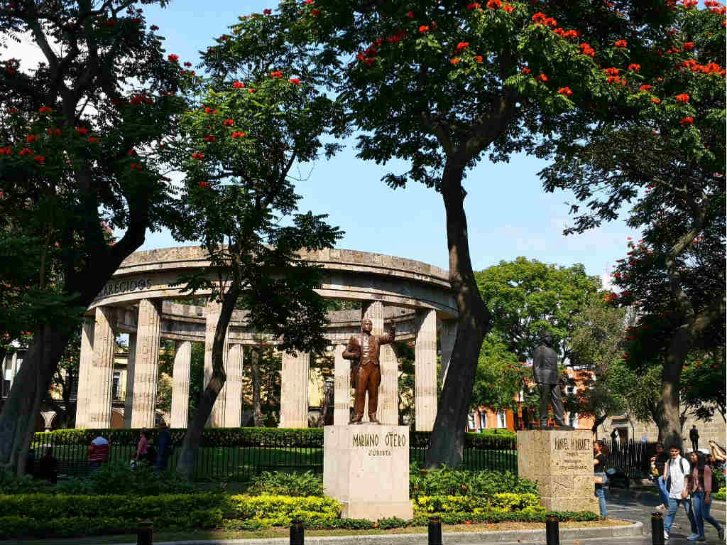 Jalisco parque en el centro