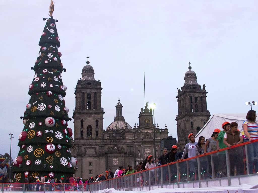 pista de patinaje zócalo 2019