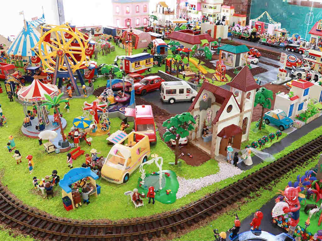 Playmobil vías de tren